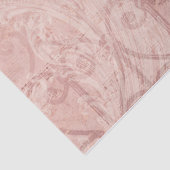 エレガントなヴィンテージ フランス オーキッド ブロケード 薄葉紙 (詳細)