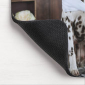 エレガントな世界の旅行のダルマチア人 マウスパッド (コーナー)