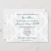 エレガントな企業パーティー招待状 招待状 (裏面)