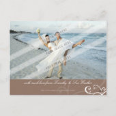 エレガントな写真のポストカード :: 遊び心のある鳥 1A シーズンポストカード (裏面)