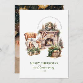 エレガントな写真 ホリデーカード