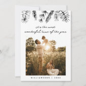 エレガントな写真 松の木 ファミリー クリスマス (正面)