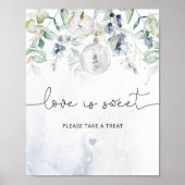 エレガントな冬の愛は甘いおやつを ポスター (正面)