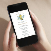 エレガントな初めての聖体拝領 招待状