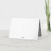 エレガントな初母の日カスタム写真コラージュ カード (裏面)