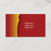 エレガントな名刺のコレクション 名刺 (裏面)