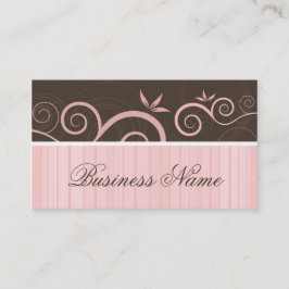 エレガントな名刺のデザイン 名刺