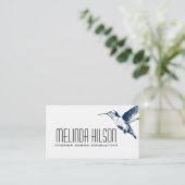 エレガントな名刺-ハチドリ 名刺 (スタンド正面)