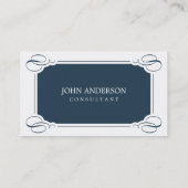 エレガントな名刺 名刺 (裏面)