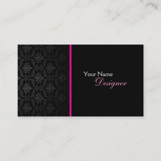 エレガントな名刺 名刺 (正面)