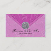 エレガントな名刺 名刺 (裏面)