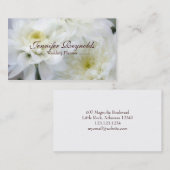 エレガントな名刺 名刺 (正面/裏面)