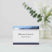 エレガントな名刺 名刺 (スタンド正面)