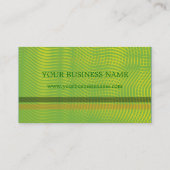 エレガントな名刺 名刺 (裏面)