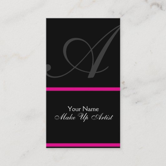 エレガントな名刺 名刺 (正面)