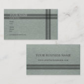 エレガントな名刺 名刺 (正面/裏面)