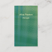 エレガントな名刺 名刺 (裏面)