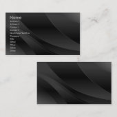 エレガントな名刺 名刺 (正面/裏面)