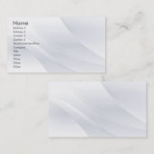 エレガントな名刺 名刺 (正面/裏面)