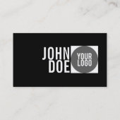 エレガントな名刺 名刺 (裏面)