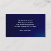 エレガントな名刺 名刺 (裏面)