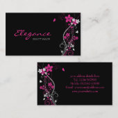 エレガントな名刺 名刺 (正面/裏面)
