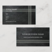 エレガントな名刺 名刺 (正面/裏面)