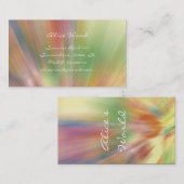 エレガントな名刺 名刺 (正面/裏面)