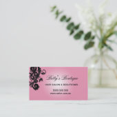 エレガントな名刺 名刺 (スタンド正面)