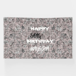 エレガントな周年バナー 横断幕