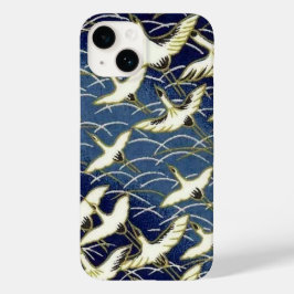 エレガントな和紙折り紙のラッキークレーン Case-Mate iPhone 14ケース