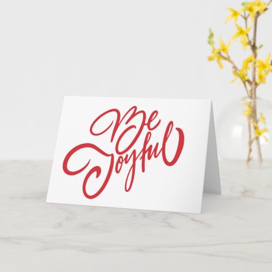 エレガントな喜びのホリデーデザイン カード (黄色い花)