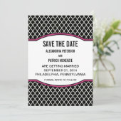 エレガントな四葉の救済日招待状 招待状 (スタンド正面)