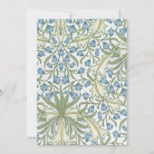 エレガントな夏の野の花 - 卒業式 招待状 (裏面)