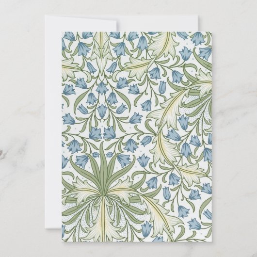 エレガントな夏の野花 - 卒業式 招待状 (裏面)