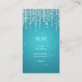 エレガントな夜は青を眩まします 名刺 (裏面)