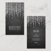 エレガントな夜は黒を眩まします 名刺 (正面/裏面)