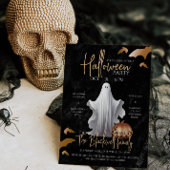 エレガントな大人ハロウィンパーティー招待状テンプレート 招待状