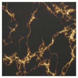 エレガントな大理石style3 -黒い金ゴールド ファブリック