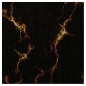 エレガントな大理石style3 -黒い金ゴールド ファブリック (クローズアップ)