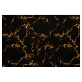 エレガントな大理石style3 -黒い金ゴールド ファブリック (ファットクォーター)