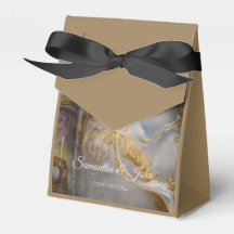 エレガントな天の金門、金文字