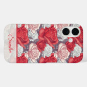 エレガントな女性向けアクセサリー 薔薇の花の名前 Case-Mate iPhoneケース (裏面 (横))