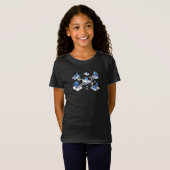 エレガントな子供用Tシャツ Tシャツ (正面フル)