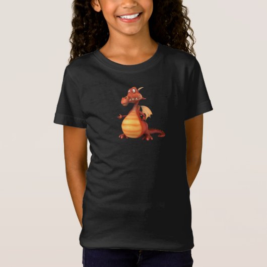 エレガントな子供用Tシャツ Tシャツ (正面)