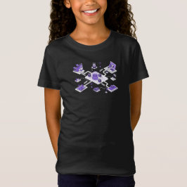 エレガントな子供用Tシャツ Tシャツ