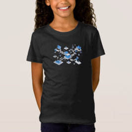エレガントな子供用Tシャツ Tシャツ