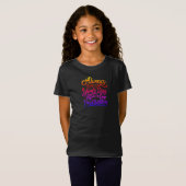 エレガントな子供用Tシャツ Tシャツ (正面フル)