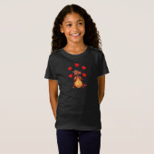 エレガントな子供用Tシャツ Tシャツ (正面フル)