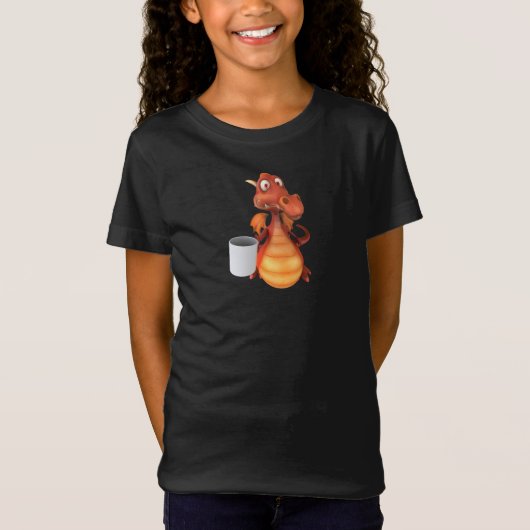 エレガントな子供用Tシャツ Tシャツ (正面)